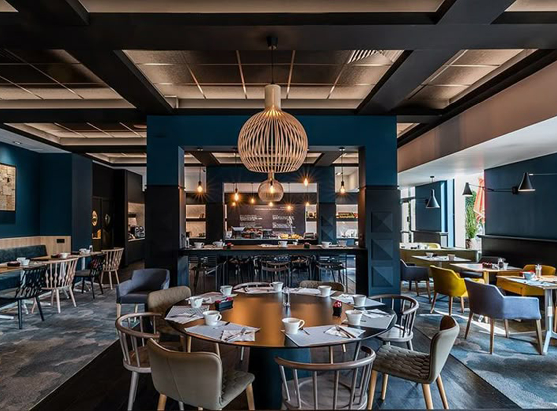 Aesthetic & Elegant dining space.